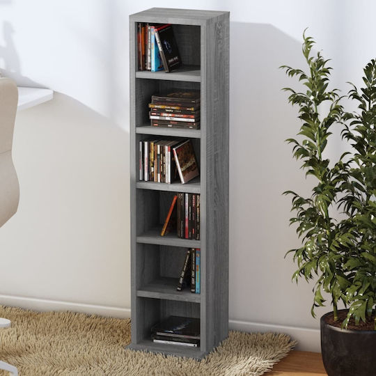 vidaXL Floor Standing Case Grey 21x20x88cm