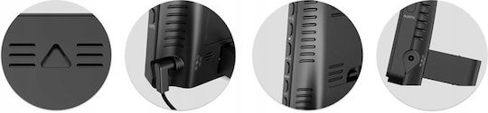 Baldr BD-906 390600 Ασύρματος Μετεωρολογικός Σταθμός Ψηφιακός Επιτραπέζιος Μαύρος