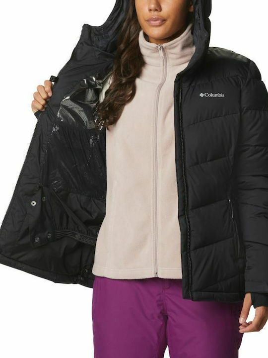 Columbia Abbott Peak Insulated 1909971-011 Γυναικείο Μπουφάν για Σκι & Snowboard Μαύρο