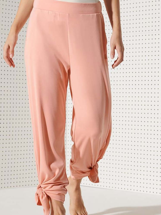Sport Flex Jogginghose Breit Rosa