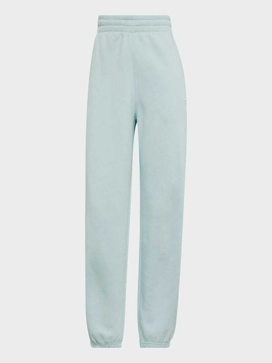 Ψηλόμεσο Παντελόνι Φόρμας με Λάστιχο Fleece Μπλε