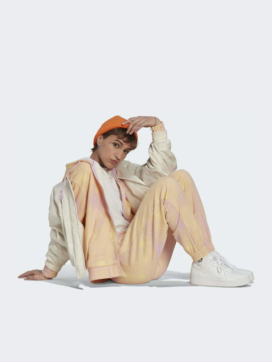 Originals Παντελόνι Φόρμας Bliss Lilac / Almost Yellow