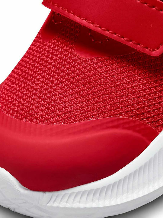 Star Runner Runner 3 Tdv Kids Sports Shoes Running with Hoop & Loop Closure University Red / Smoke Grey