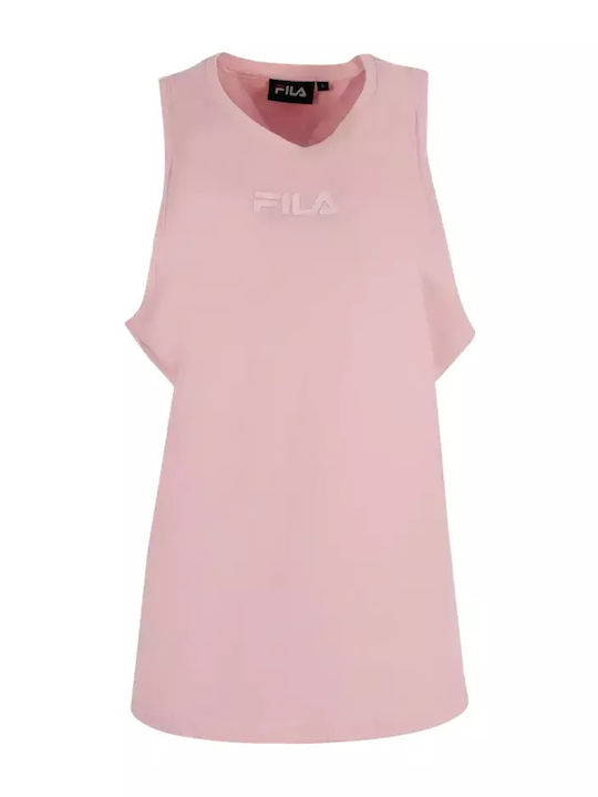 Florent Tshirt Women's Summer Blouse Cotton Sleeveless Pink
