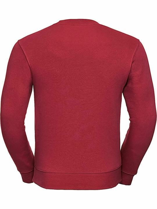 Russell Europe Men's Long Sleeve Promotional Sweatshirt Red