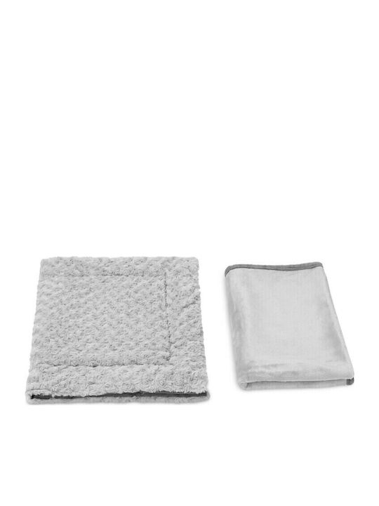 Navaris Blanket Dog Gray 115x87cm