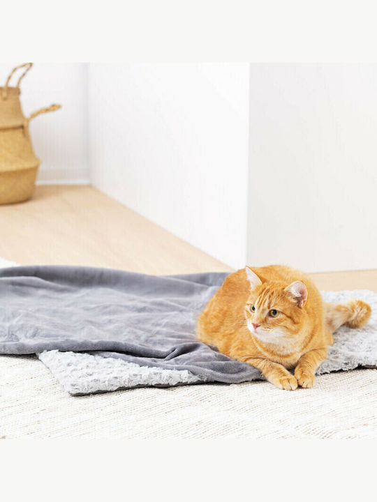 Navaris Blanket Dog Gray 115x87cm