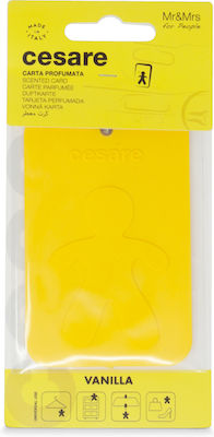 Mr & Mrs Fragrance Car Air Freshener Tab Pendand Cesare Vanilla