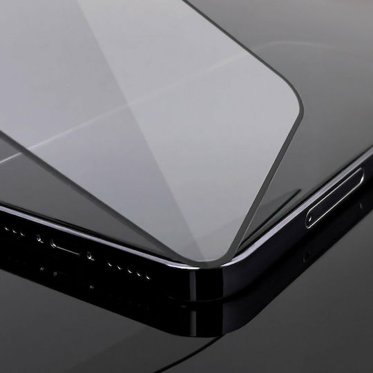 Wozinsky Case Friendly Vollkleber Vollflächig gehärtetes Glas Schwarz (Oppo Reno7 5G / Find X5 Lite)