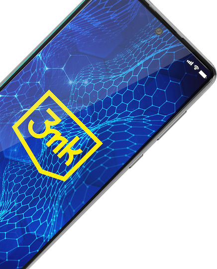 3MK Hardglass Max Lite Full Face Tempered Glass Μαύρο (Galaxy A73)