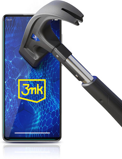 3MK Hardglass Max Lite Full Face Tempered Glass Μαύρο (Galaxy A73)
