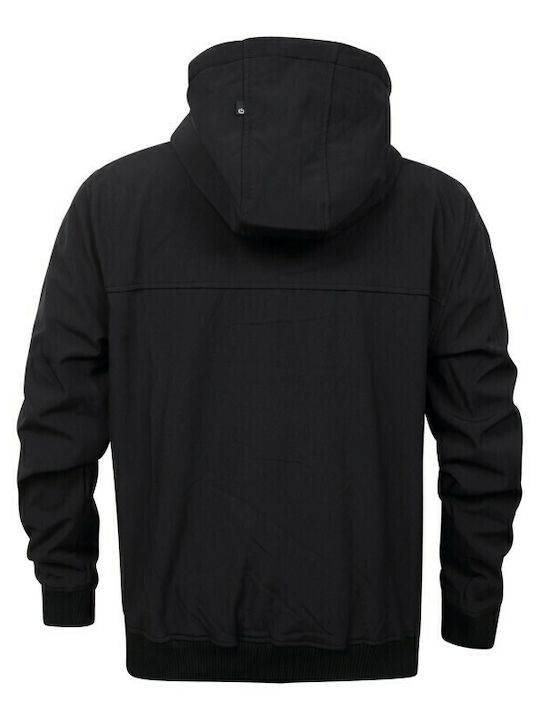 Winter Jacke Bomber Wasserdicht Schwarz