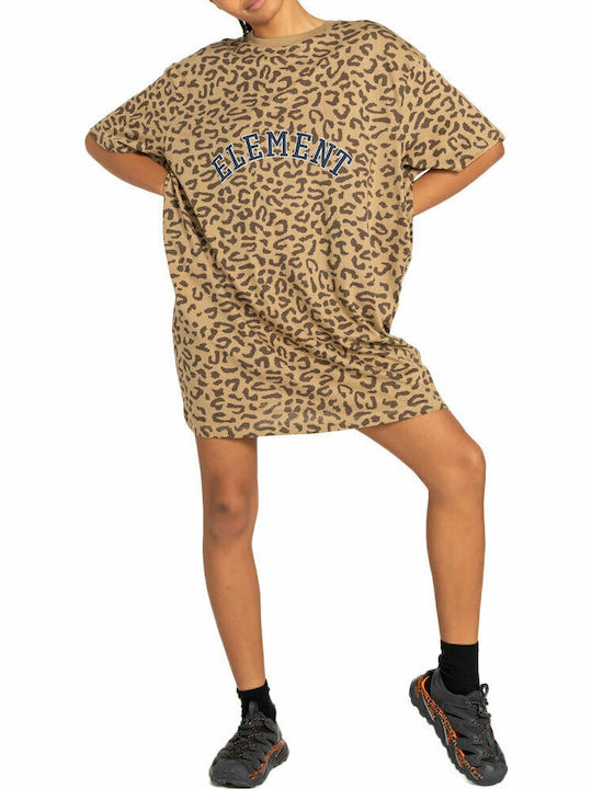 Szyget Women's T-shirt Animal Print Cheetos