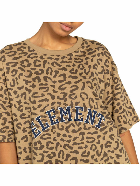 Szyget Women's T-shirt Animal Print Cheetos