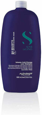 Alfaparf Milano Semi Di Lino Anti - Orange Low Shampoos Farberhalt für Gefärbt Haare 1x1000ml