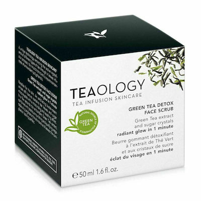 Teaology Green Tea Detox Scrub pentru Față 50ml