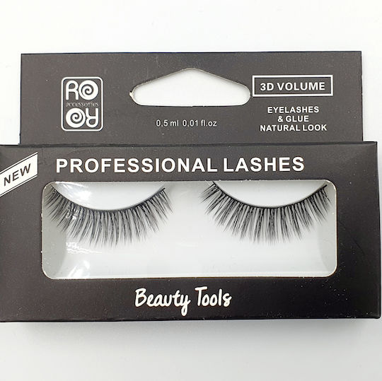 Ro-Ro Accessories With Glue 3D Volume False Lashes