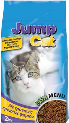 Jump Cat Fish Menu Dry Cat Food with Fisch 2kg