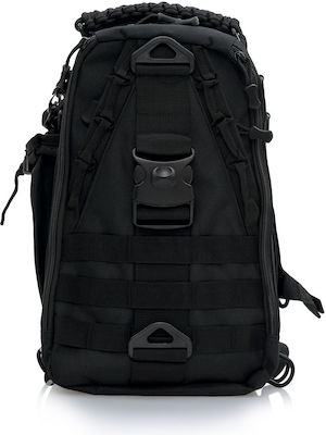 Mcan Military Backpack Backpack Operational Bag in Black Color 20lt