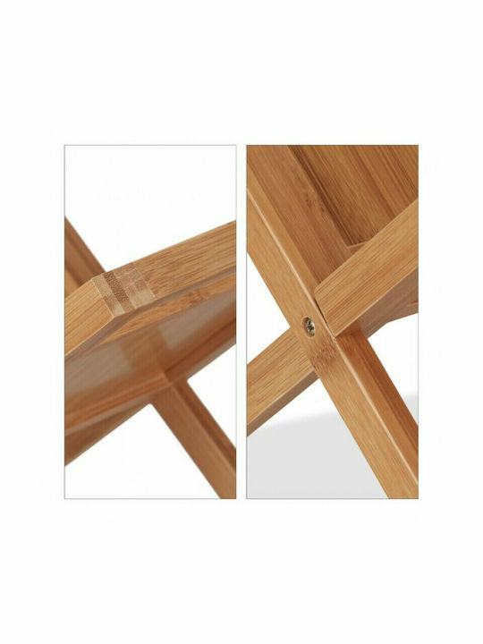 Relaxdays Suport Reviste Lemn Bej 40x30x30buc 1buc