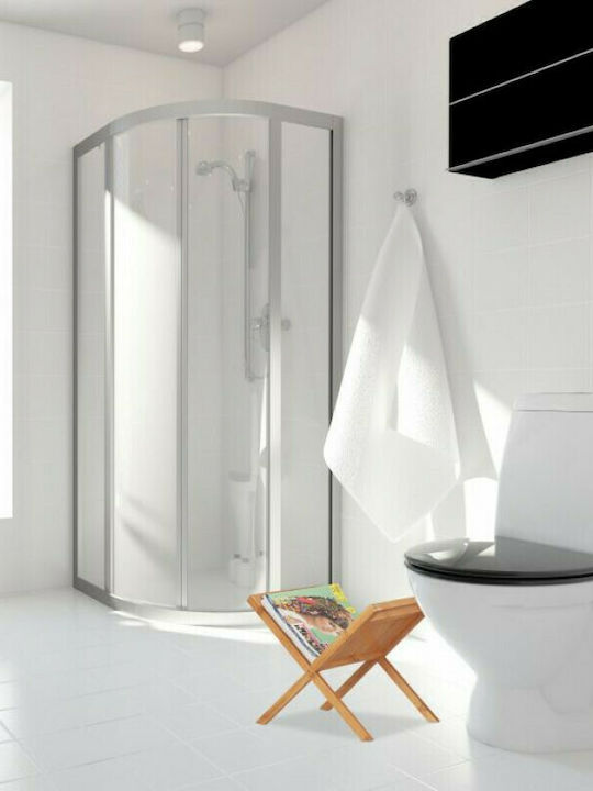 Relaxdays Suport Reviste Lemn Bej 40x30x30buc 1buc