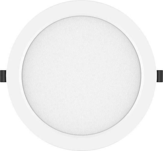 Geyer Кръгла Вграден LED Панел 24W с Неутрално бяло Светлина 4000К 20см.
