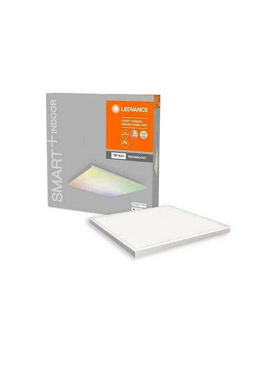 Ledvance Smart Planon Frameless Wifi Τετράγωνο Εξωτερικό LED Panel 20W με RGB Φωτισμό 60x60εκ.