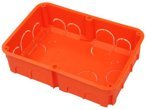 Courbi Flush Electrical Box Branching in Orange Color 08-21005-155