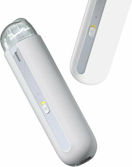 Baseus A2 Mini Wireless Aspirator de mână pentru mașină Aspirare uscată cu Putere 70W Reîncărcabil 5V Alb