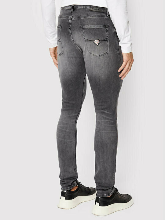 Guess Chris Men's Jeans Pants Skinny Fit Gray