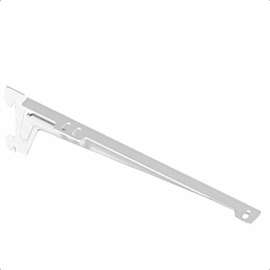 Element-System ES L230 Rack Arm with 2 Hooks White 23cm 2pcs