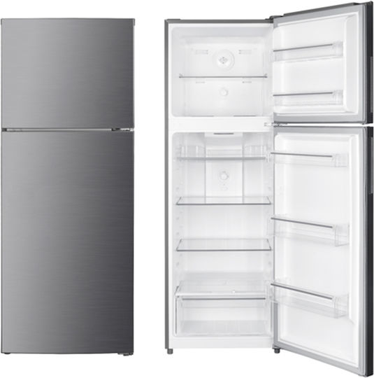 Davoline Kühlschrank mit Doppeltür 334Es NoFrost H170xB60xT67cm. Inox 801223240