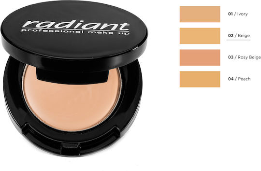 Radiant High Coverage Cream Concealer 02 Beige 3gr
