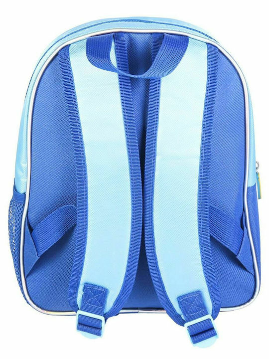 Paw Patrol School Bag Backpack Kindergarten Blue with Water Bottle Holder
