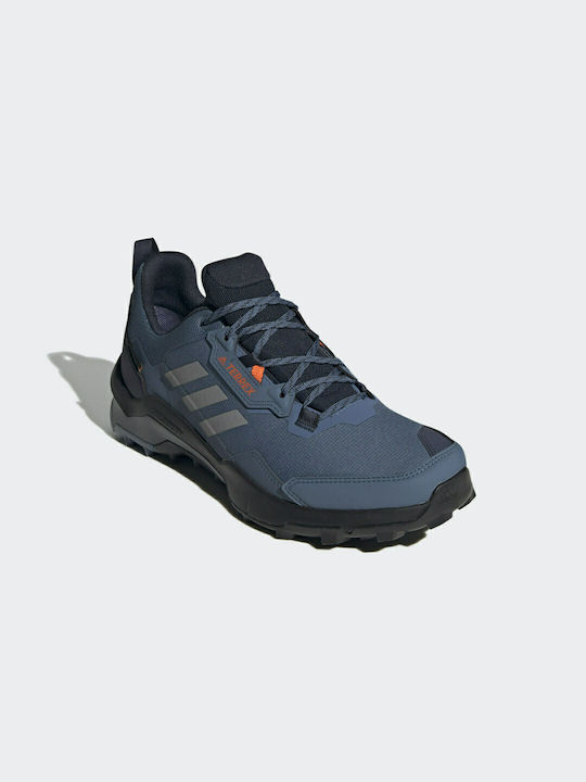 Adidas Terrex AX4 Gore-Tex Ανδρικά Ορειβατικά Παπούτσια Αδιάβροχα με Μεμβράνη Gore-Tex Wonder Steel / Grey Three / Impact Orange