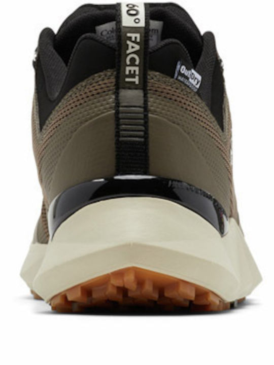 Columbia Facet 60 Outdry Ανδρικά Ορειβατικά Παπούτσια Καφέ
