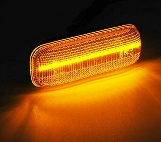 Тъмно Тонирани Flash LED Mercedes-Benz ML W163 1999-2005 2 Бройки