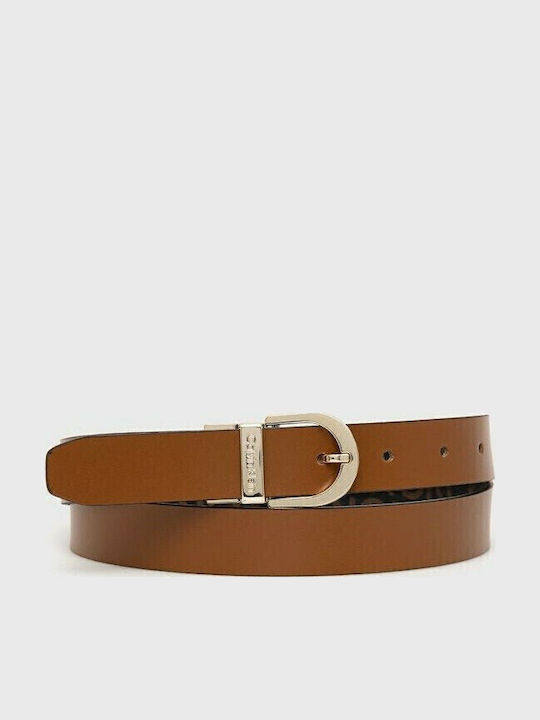 Calvin Klein Δερμάτινη Γυναικεία Ζώνη Καφέ Calvin Klein Δερμάτινη Γυναικεία Ζώνη Καφέ