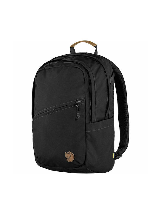 Fjallraven Raven 20 Fabric Backpack Black 16lt