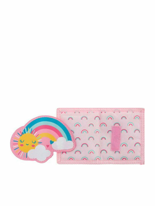 Stephen Joseph Rainbow Kinder Geldbörse Münzfach mit Klettverschluss Rosa Stephen Joseph Rainbow Kinder Geldbörse Münzfach mit Klettverschluss Rosa