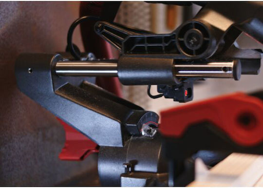 Skil 1310 AA Miter Saw Electric Sliding with Power 1600W, Laser Guide, Cutting Disc Diameter 216mm & Cutting Speed 4700rpm