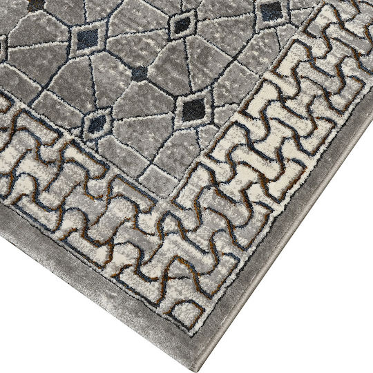 Beauty Home Carpet 9411-0.67 Gray Width 67cm Cut-to-Measure