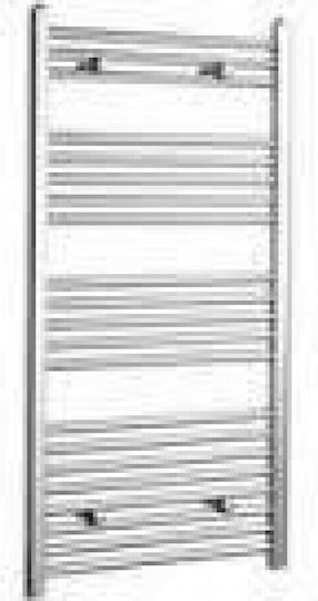 Splendid Elegant Round Straight Towel Rail Bathroom 1600x500 887kcal/h Silver