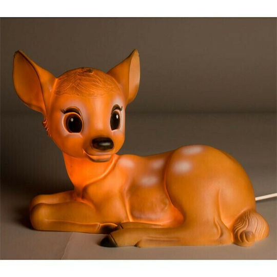Egmont Led Kids Decorative Lamp Reindeer Brown 43x20x23εκ.