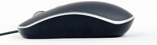Gembird MUS-4B-06 Ενσύρματο Ποντίκι Black/Silver