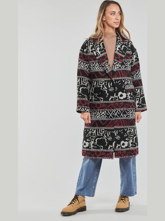 Women's Coat Oversized with Buttons