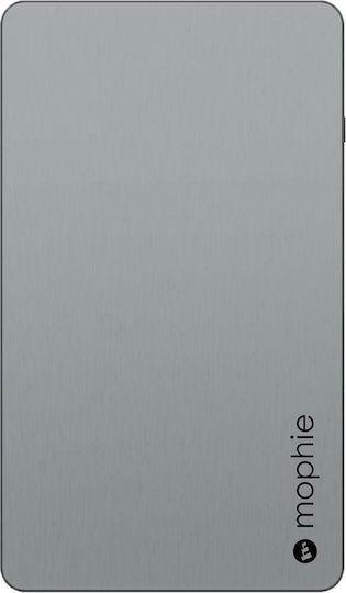Mophie Powerstation Lightning Connector 5050mAh 10W με 2 Θύρες USB-A Γκρι