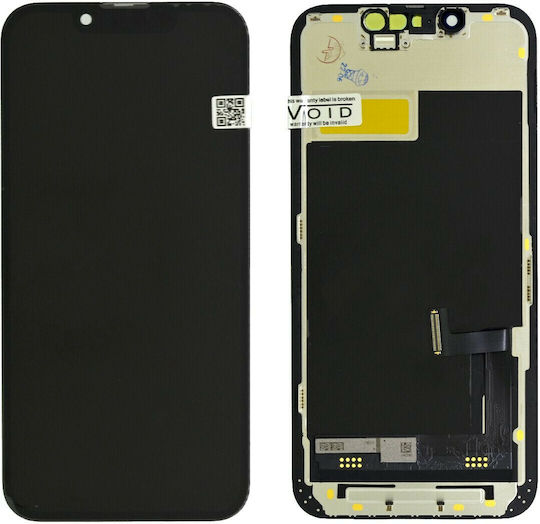 Οθόνη με Μηχανισμό Αφής για iPhone 13 Mini (Μαύρο)