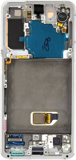 Screen Without Camera with Touch Mechanism for Galaxy S21 (Phantom White)
