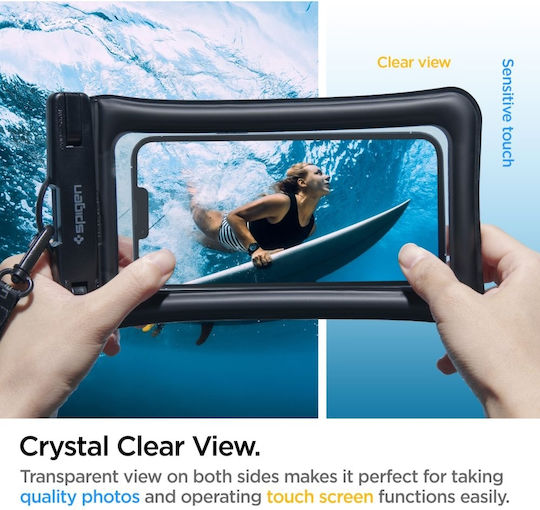 Spigen A610 Waterproof Case up to 6.9" Black AMP04529